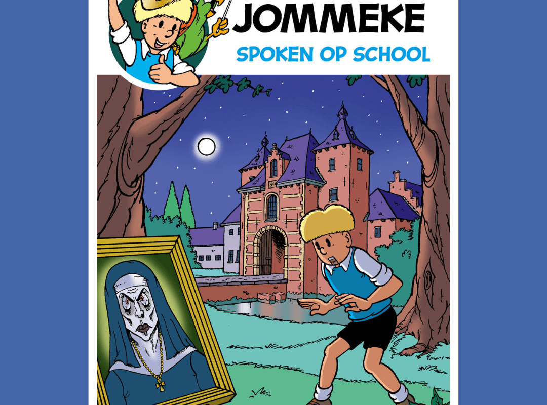 Jommeke spoken op school