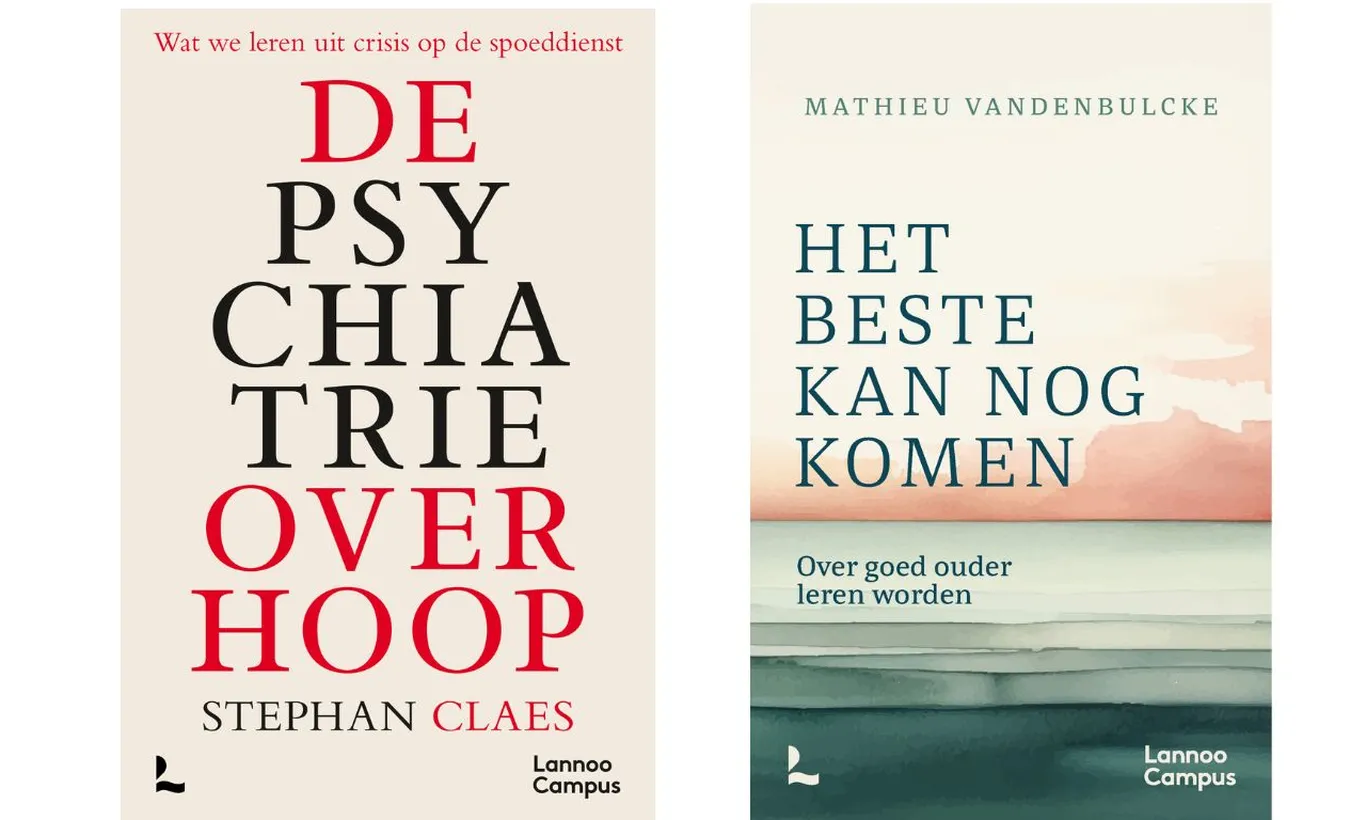 Twee gezichten van hoop in de psychiatrie: Mathieu Vandenbulcke en Stephan Claes